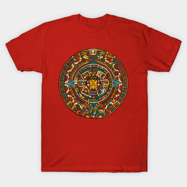 Aztec Calendar Aztec T Shirt TeePublic